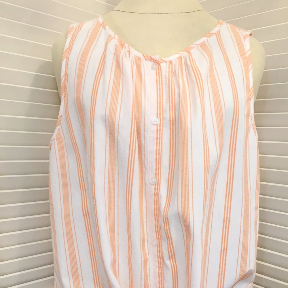 LOFT Women's Sleeveless Summer Top Cotton Size Large